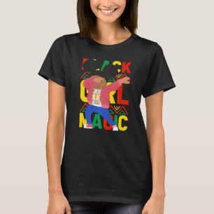Camiseta Una princesa negra adormecida piel marrón decimosa