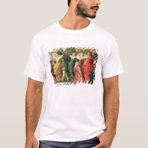 Camiseta Una "promenade" en el jardín, c.1623