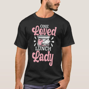Camiseta Una querida dama del almuerzo, verdadero amor, rom