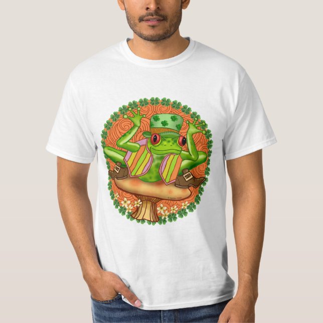 Camiseta Una rana irlandesa (Anverso)