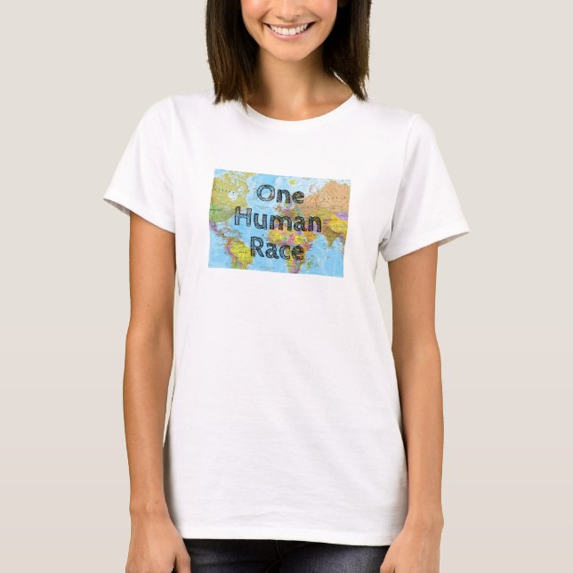 Camiseta Una Raza Humana (Anverso)
