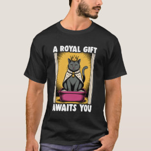 Camiseta Una regal regalía te espera divertida caja de aren