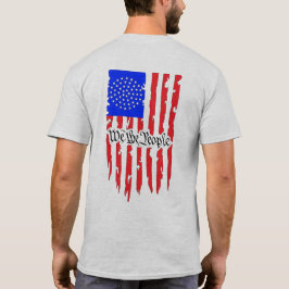 Camiseta Una república bajo Dios en color