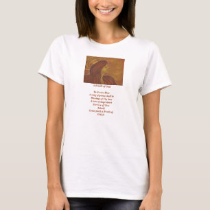 Camiseta Una respiración del oro