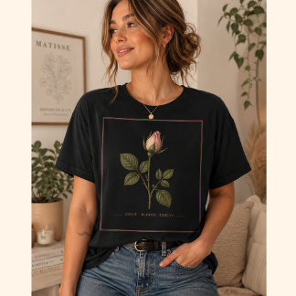 Camiseta Una Rosa Con Cualquier Otro Nombre