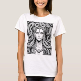 Camiseta Una sacerdotisa convertida en demonio, Medusa