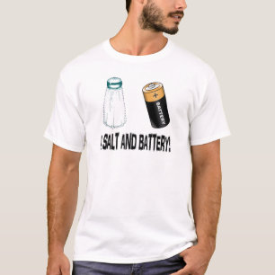 Camiseta ¡Una sal y una batería!