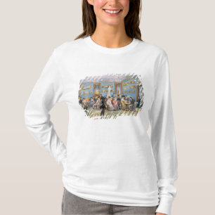 Camiseta Una sala de estar de la sociedad, c.1830