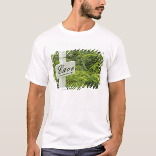 Camiseta Una señal que apunta a la bodega (Cueva) en