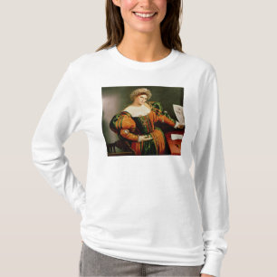 Camiseta Una señora con un dibujo de Lucretia, c.1530-33