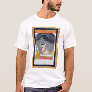 Camiseta Una señora en un oscilación, Kangra, colinas