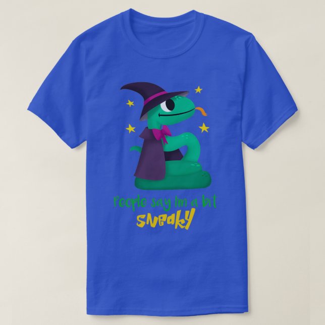Camiseta Una serpiente furtiva  (Diseño del anverso)