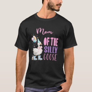 Camiseta Una Silly Goose Cumpleaños Niña Granja 1er Fiesta