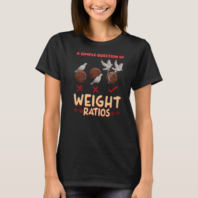 Camiseta Una simple cuestión de la matemática de las relaci (Anverso)