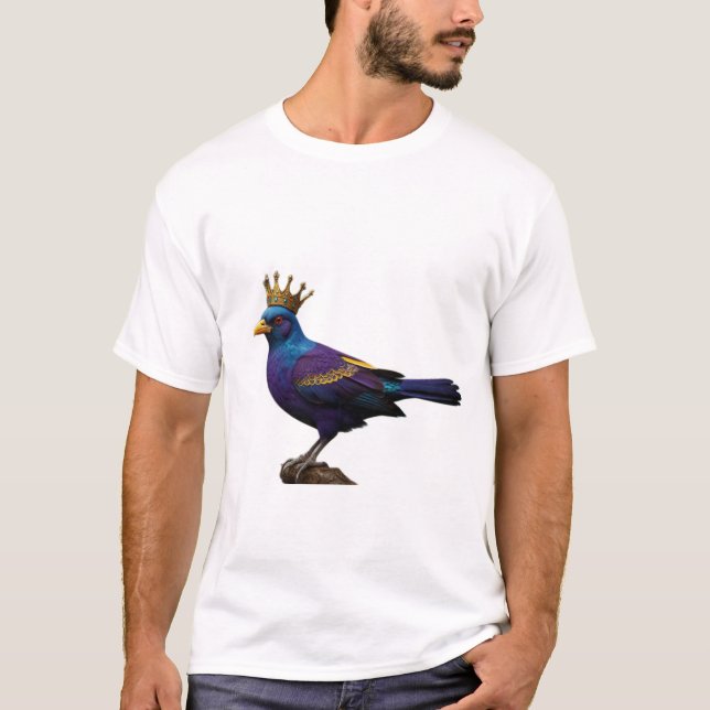 Camiseta Una sinfonía de plumas (Anverso)