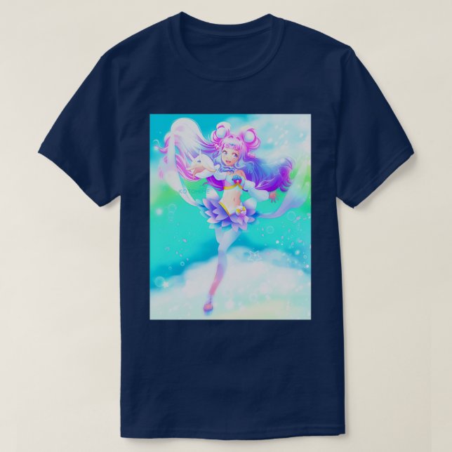 Camiseta Una sirena 1 (Diseño del anverso)