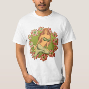 Camiseta Una Sirena de Poinsettia