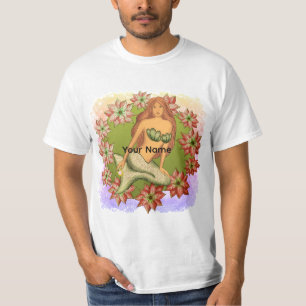 Camiseta Una Sirena de Poinsettia 