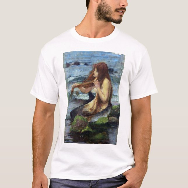 Camiseta Una sirena (estudio) (Anverso)