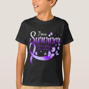 Camiseta Una sobreviviente Fibromialgia Sensibilización Mar