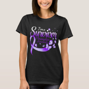 Camiseta Una sobreviviente Fibromialgia Sensibilización Mar