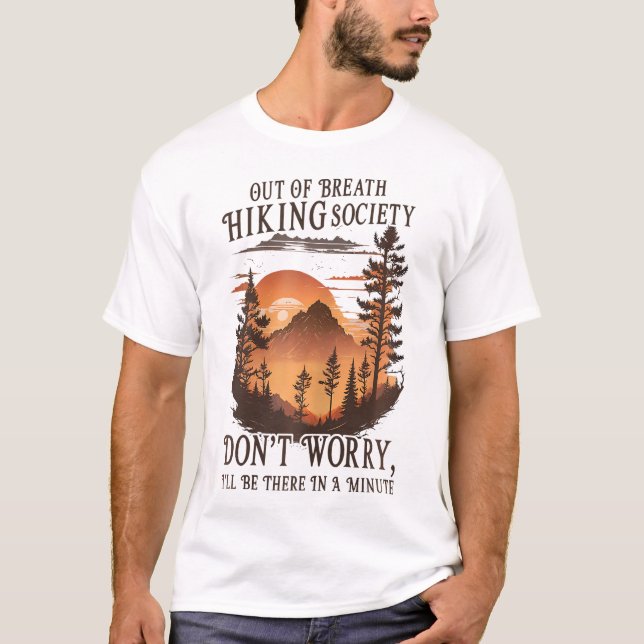Camiseta Una Sociedad De Senderismo Por La Brecha (Anverso)