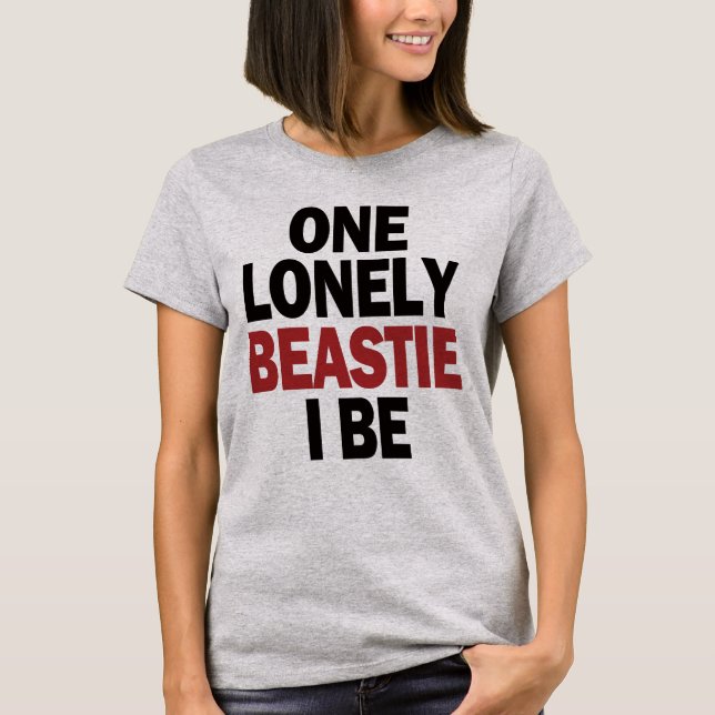 Camiseta Una Sola Beastie Que Soy. (Anverso)