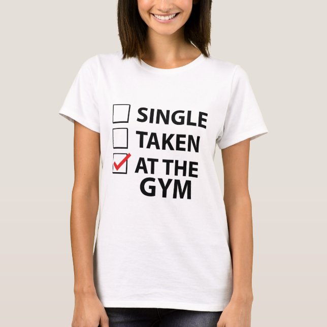 Camiseta Una Sola En El Gimnasio (Anverso)