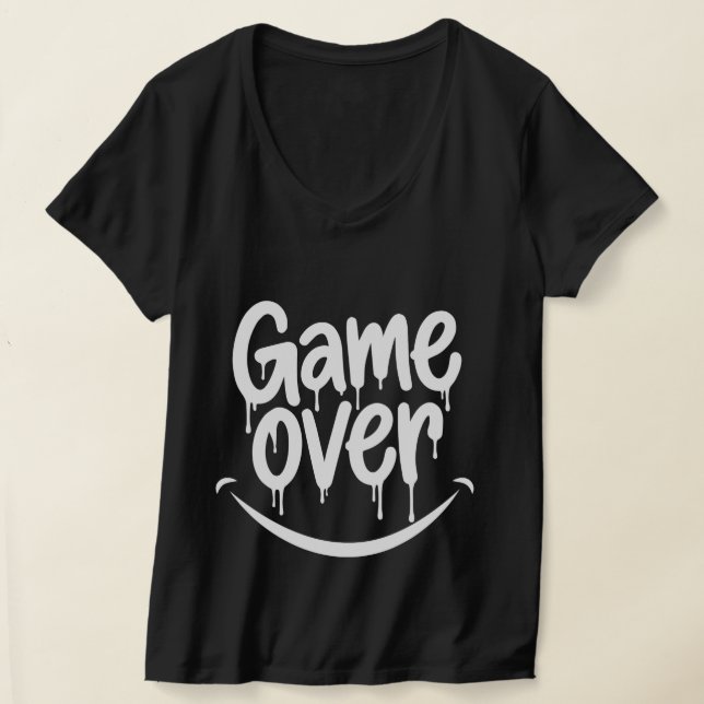 Camiseta Una sonrisa, el juego se acabó. (Distribución )
