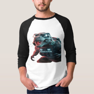 Camiseta Una sorprendente fotografía de un amenazante T-Rex