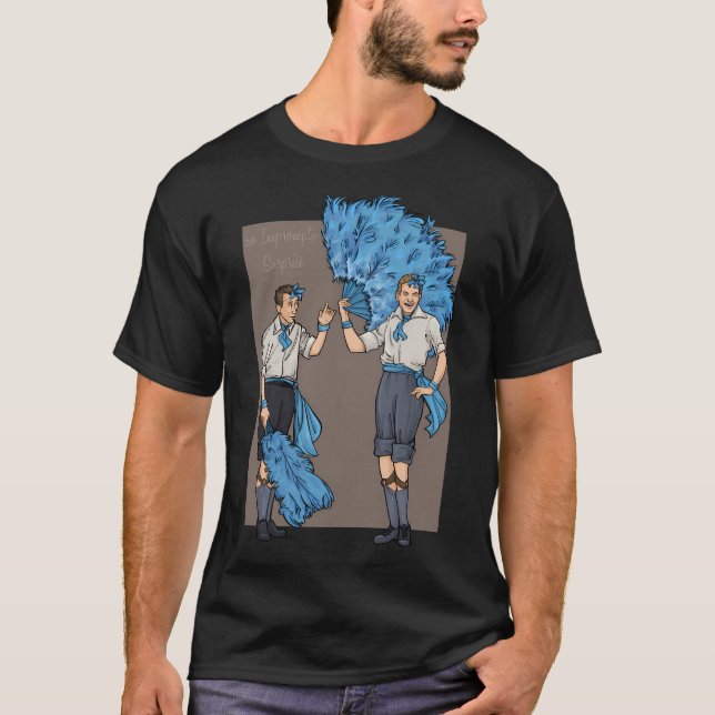 Camiseta Una sorpresa improvisada (Anverso)