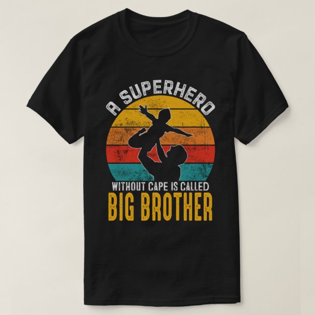Camiseta Una Superheroína Sin Cabo Se Llama Vin HERMANO GRA (Diseño del anverso)