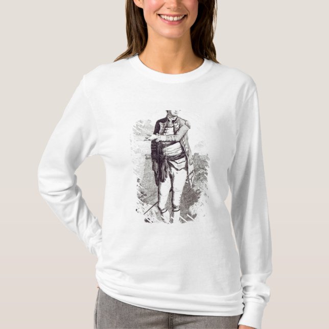 Camiseta Una súplica a Heaven', un retrato de general Lee (Anverso)