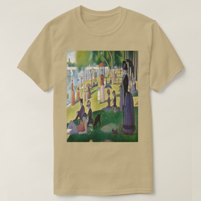 Camiseta Una tarde de domingo en la isla de La Grande Jatt (Diseño del anverso)