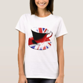 Camiseta Una taza agradable de té inglés