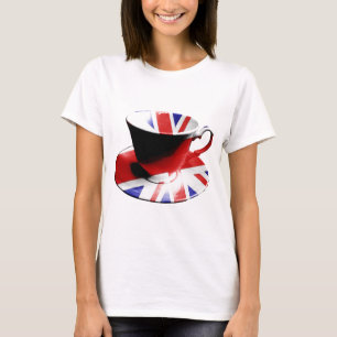 Camiseta Una taza agradable de té inglés