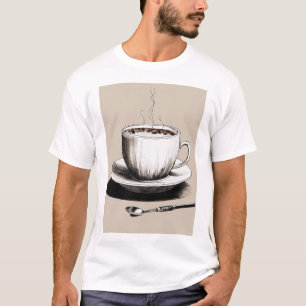 Camiseta Una taza de café