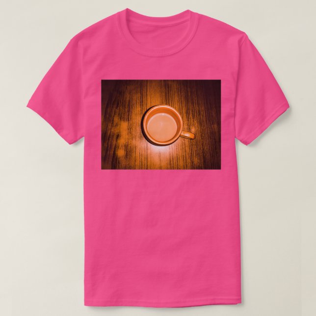 Camiseta Una taza de té caliente (Diseño del anverso)