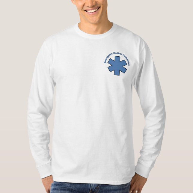 Camiseta Una tecnología del MED de la emergencia (Anverso)
