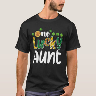Camiseta Una tía afortunada que iguala familia St Patrick's