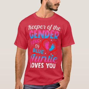 Camiseta Una tía Rosa O Azul Divertida Te Ama El Género Rev