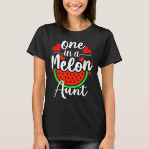 Camiseta Una tía sandía de verano Una tía sandía de melón