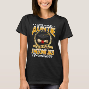 Camiseta Una Tía Súper Orgullosa De Un Impresionante Gradua