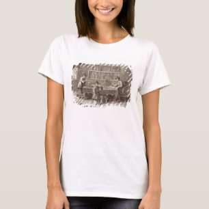 Camiseta Una tienda china de la caligrafía, de una cuenta