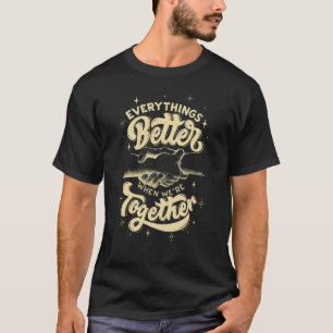 Camiseta Una tipografía inspiradora de citas