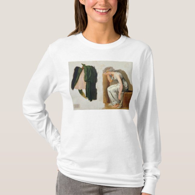 Camiseta Una toga y un Camilo verdes (Anverso)