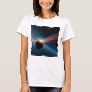 Camiseta Una Tormenta De Cometas En El Sistema Eta Corvi.