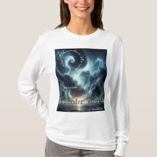 Camiseta Una tormenta de truenos es repentina