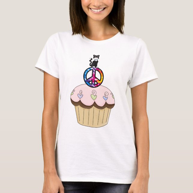 Camiseta Una torta de paz gitana (Anverso)
