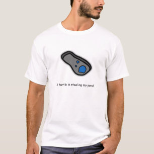 Camiseta Una tortuga está robando mi charca